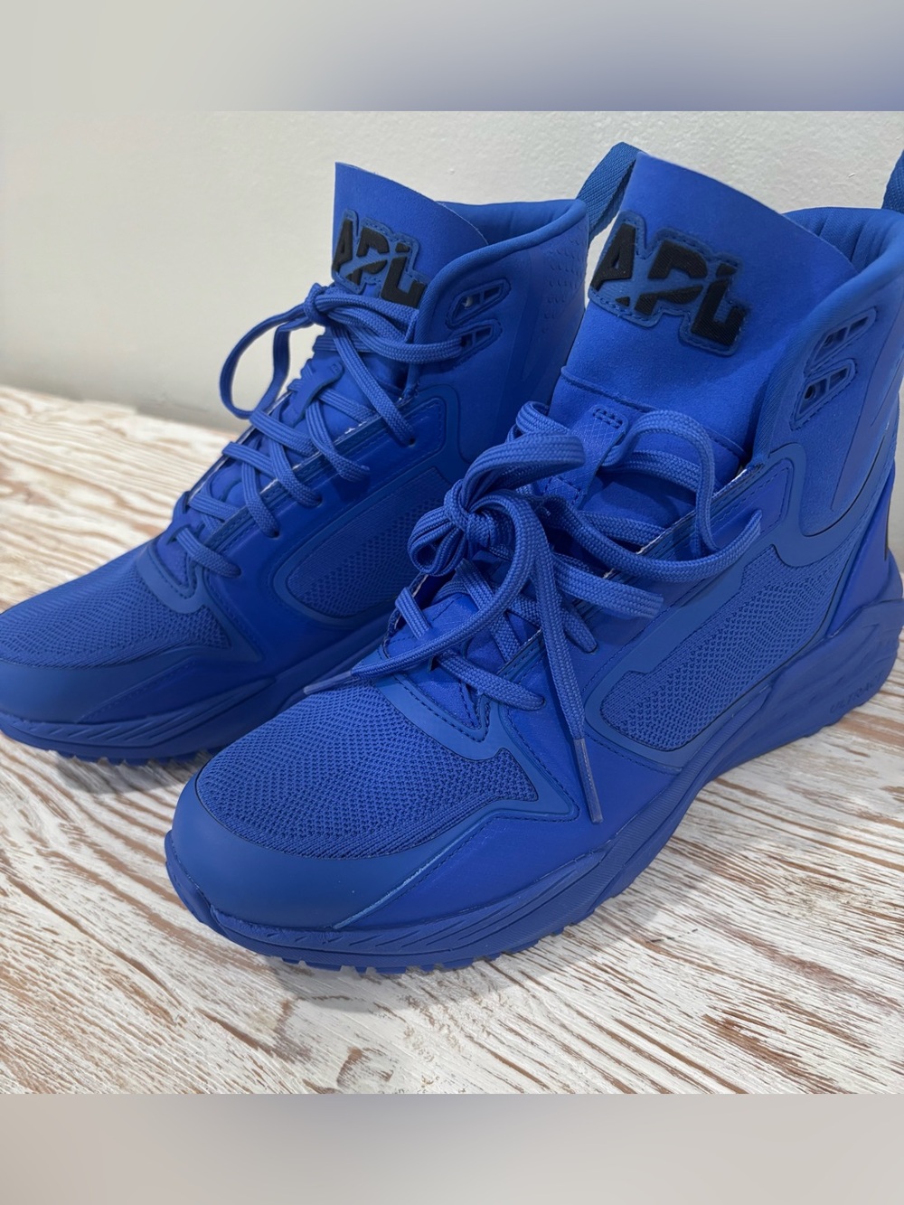 APL Cobalt Blue High-Top Sneakers